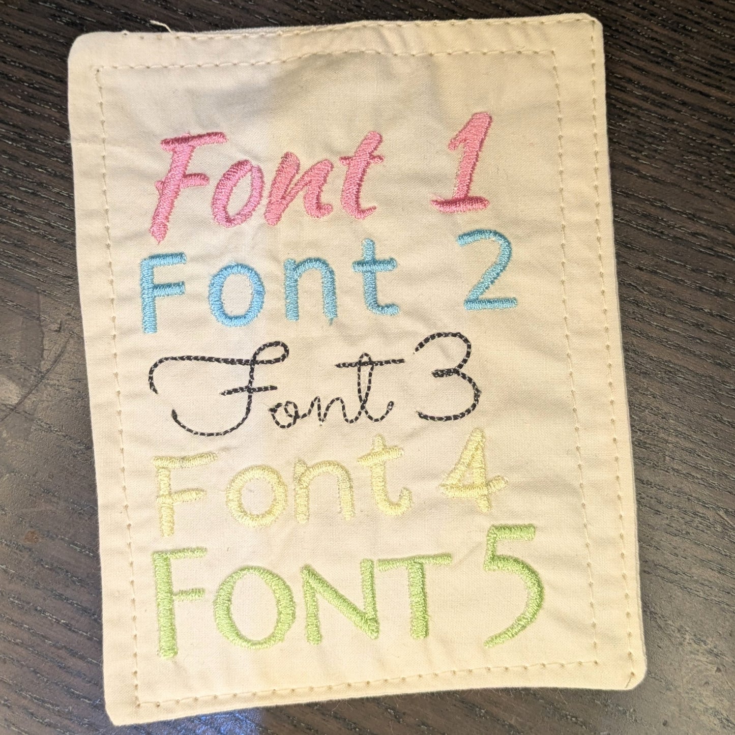 Personalized embroidered newborn baby hat