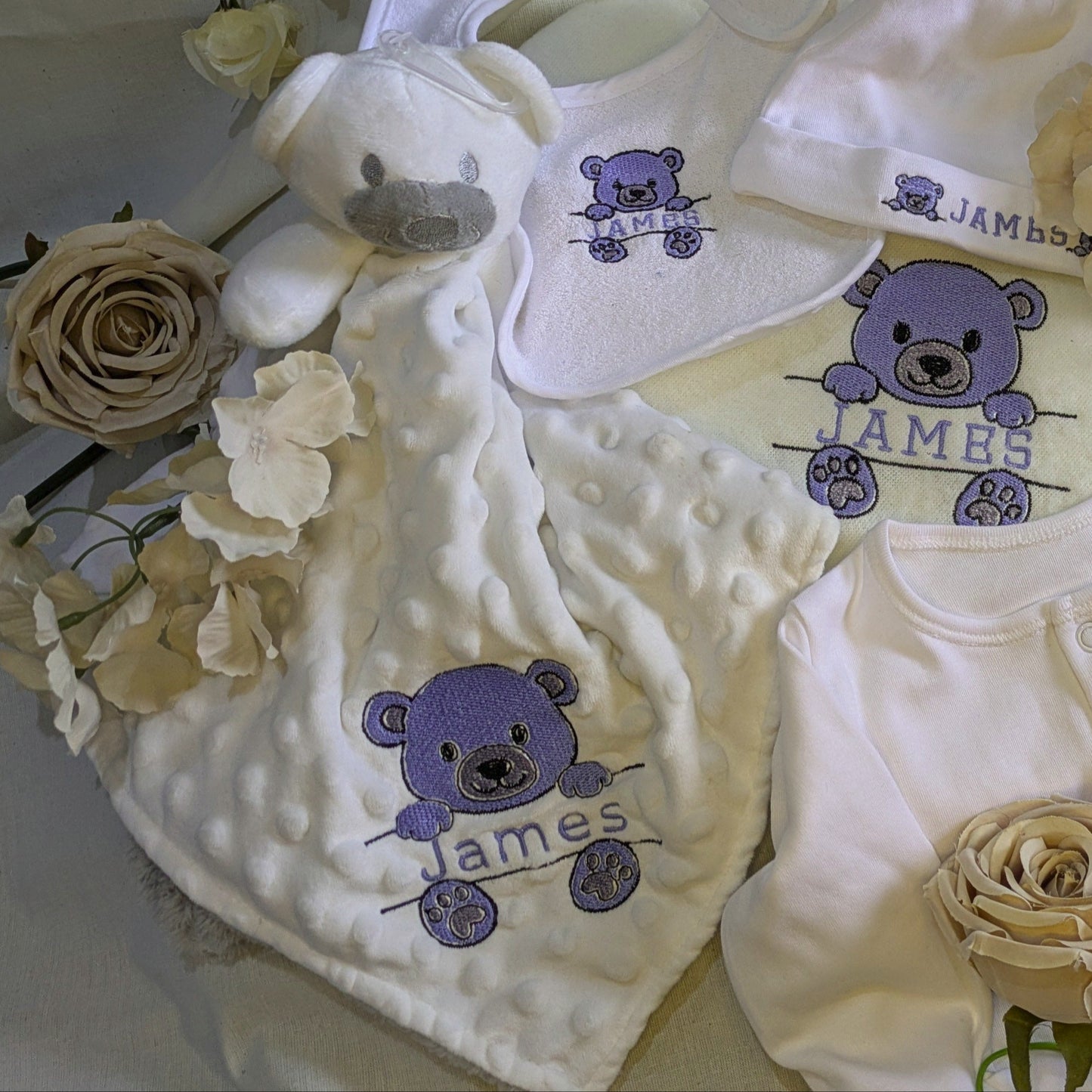 Personalized Baby Comforter for baby with customized name