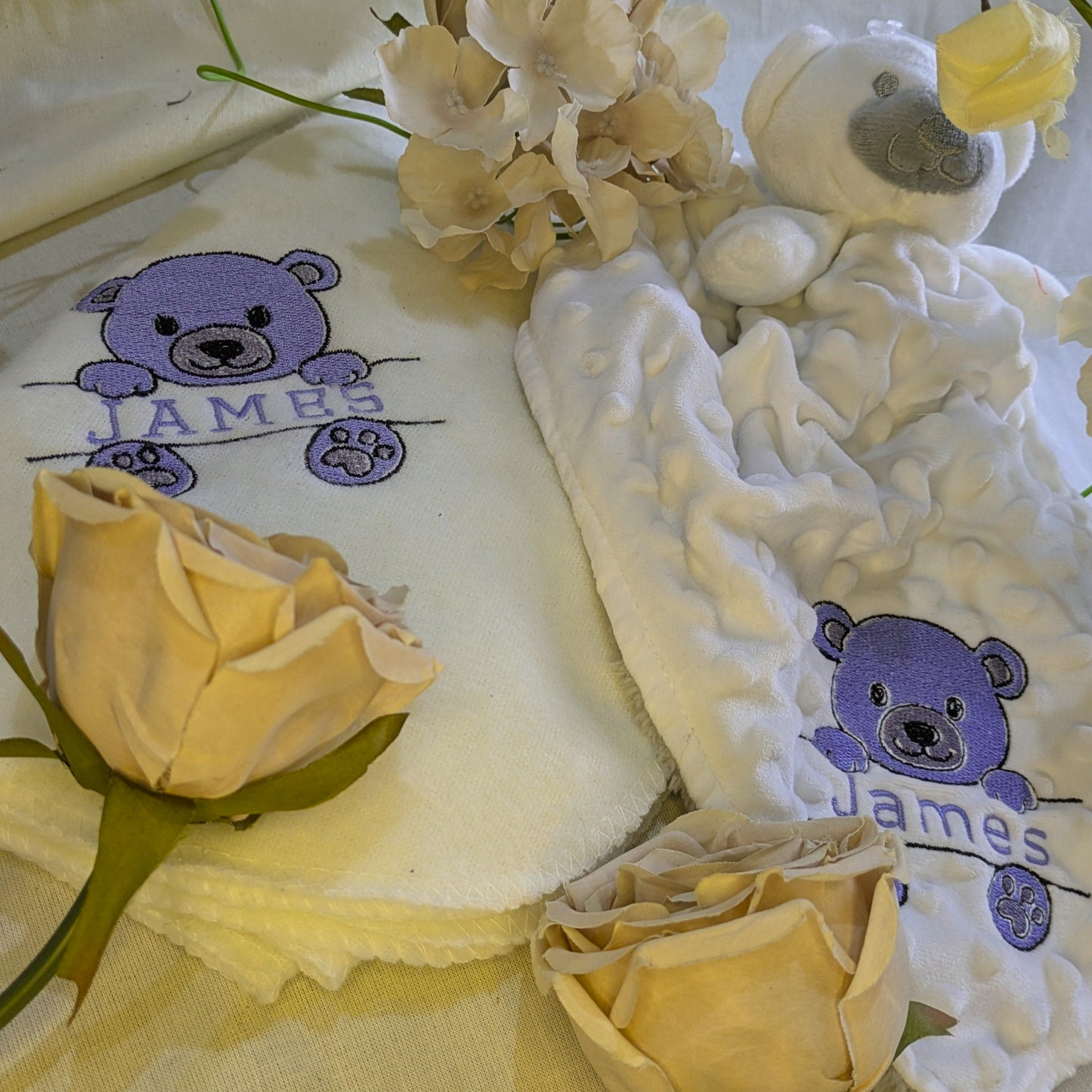 Personalized Baby Comforter for baby with customized name