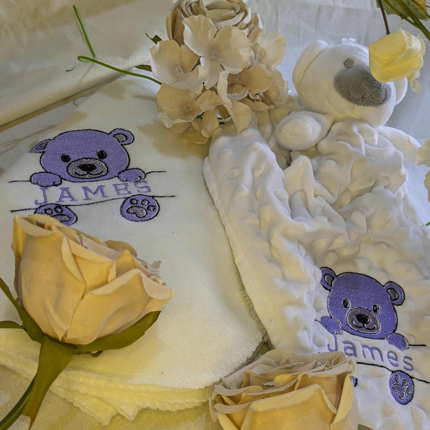 Personalized Super Soft Baby Swaddle Blanket